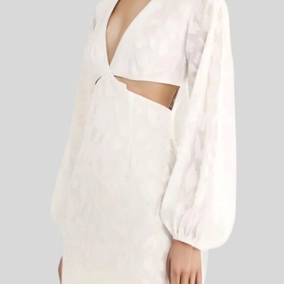 Rumer Giselle Cutout Mini Dress Size M Cotton Revolve NWT - Picture 2 of 6